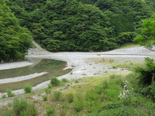 事故のあった玄倉川